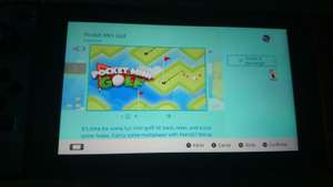 Nintendo Eshop: Pocket Golf Mini gratis (Usuarios Seleccionados)