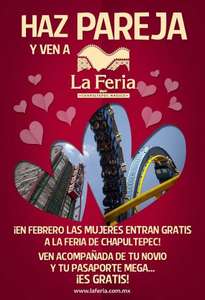 La Feria de Chapultepec: mujeres gratis acompañadas por su novio
