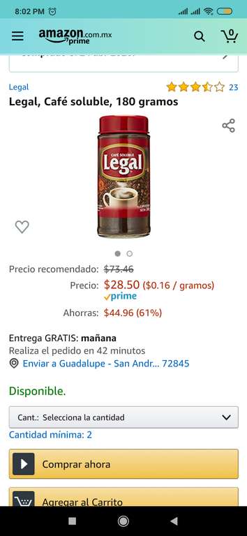 Amazon: Café lega