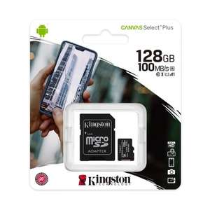 Linio: Memoria MicroSD Kingston Canvas 128GB Clase 10 A1