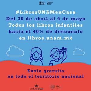 Libros infantiles UNAM hasta con 40% de descuento