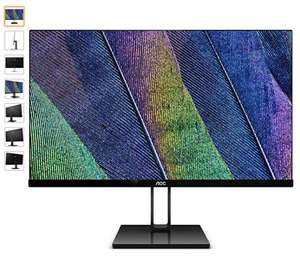 Amazon: AOC 27V2H Monitor, 27-Inch Screen, LCD, 1920 x 1080, 16: 9, 1 USB, 60 hertz (20% con banamex)