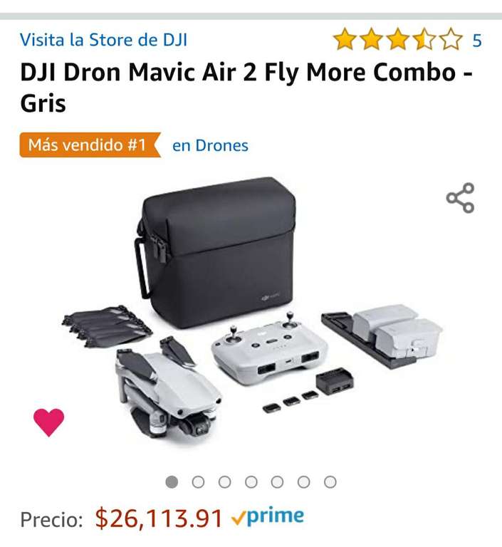 Amazon: Mavic Air 2 fly more combo