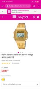 Reloj para caballero Casio Vintage