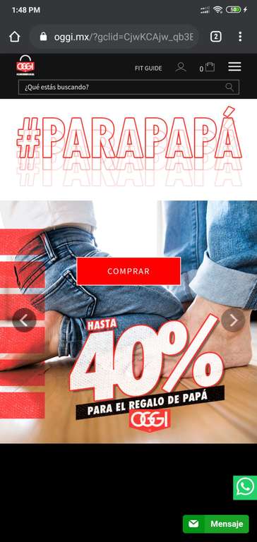 Oggi Jeans: cupón de 10% de descuento - promodescuentos.com