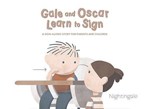 Amazon Kindle - Pequeño libro de lenguaje de señas para niños (En Inglés, 12 Signos)