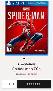 Palacio de Hierro: Spider-man PS4