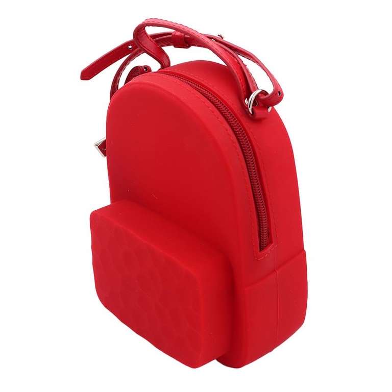 Miniso: mochila de silicon rojo al 50%