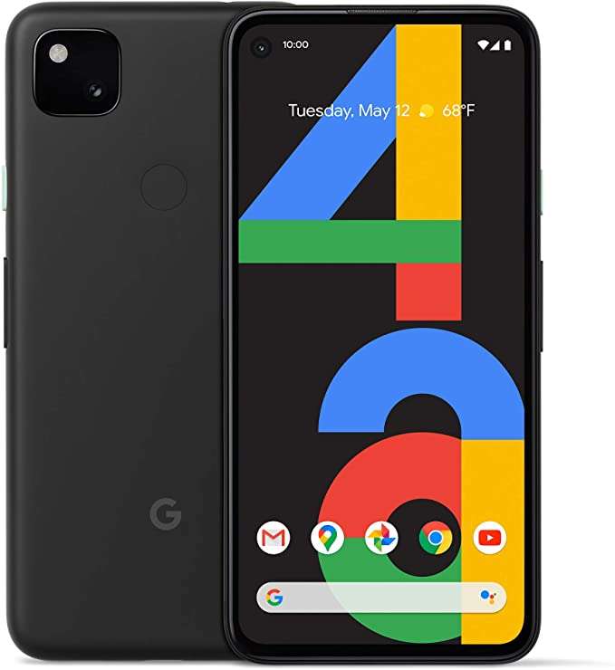Amazon. Google Pixel 4a, 128 GB, color negro.