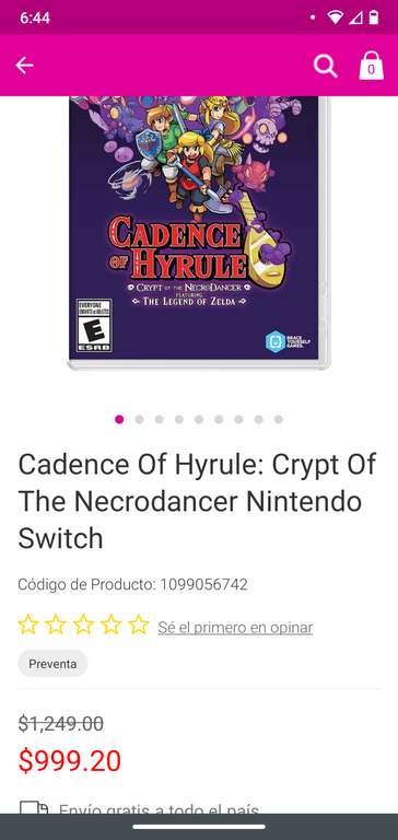 Liverpool Cadence of Hyrule nintendo switch