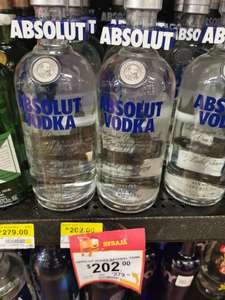 Walmart: Absolut Vodka 750ml