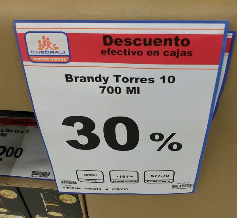 Chedraui: Brandy Torres 10 a $181.3