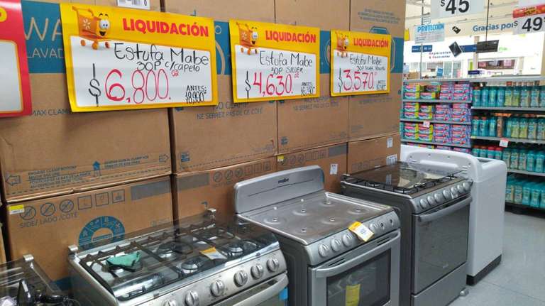 Walmart: Estufas mabe 6 quemadores en liquidación