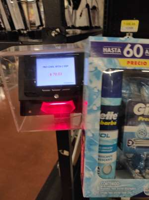 Walmart:Rastrillos Gillette 7 pack (6 rastrillos y 1 crema de afeitar)