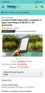 Amazon: Kindle paperwhite