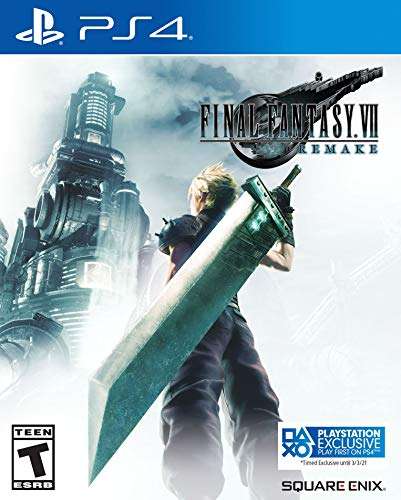 Amazon: Final Fantasy VII Remake PS4