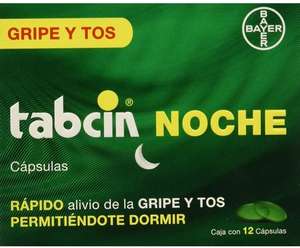 Amazon: Tabcin Noche c/12 cápsulas