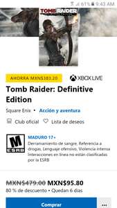 Tomb Raider Definitive Edition Microsoft Store