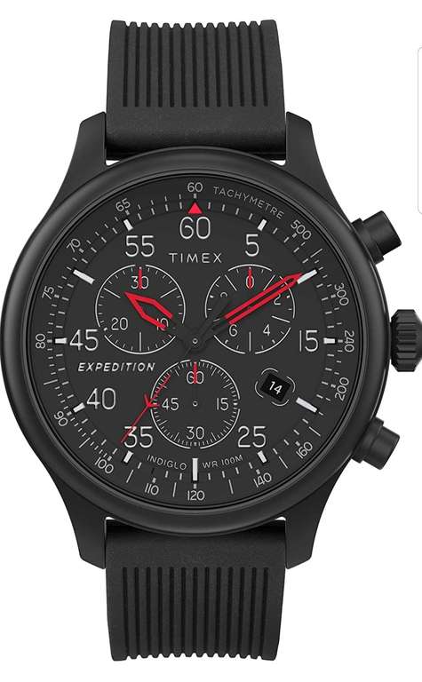 Amazon: Reloj TIMEX Cronógrafo WR 100M