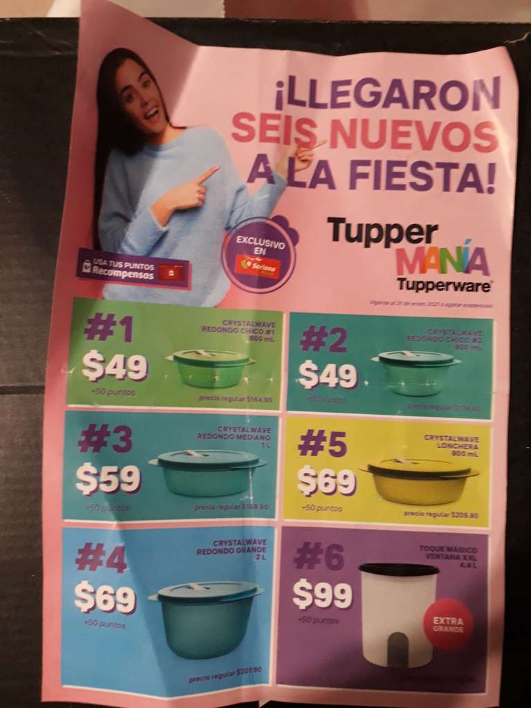 Soriana: Tupperware