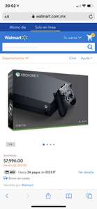 Walmart: consola Xbox One X