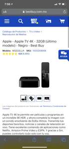 Best Buy: Apple TV 4K 32 G
