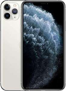 Amazon: Apple iPhone 11 Pro Max (Renovado), 64 GB, Plateado