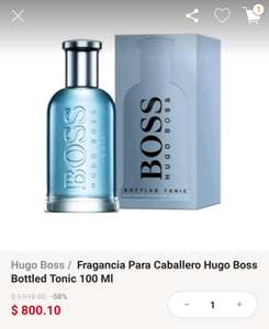Linio: Fragancia Para Caballero Hugo Boss Bottled Tonic 100 Ml (al agregar al carrito)