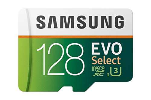 Amazon: Micro SD Samsung de 128GB u3 4k