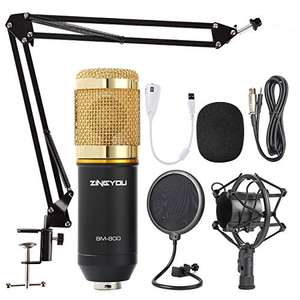 Amazon: micrófono condensador BM-800 de Zingyou - oferta relampago
