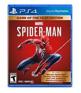 Amazon USA: Spider-Man Game Of The Year Edition PS4 (pagando en USD)