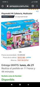 Amazon Playmobil "Mi cafetería" multicolor