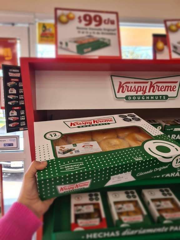 Oxxo y Krispy Kreme: Docena Glaseada