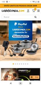 La Vasconia: Descuento al pagar con PayPal