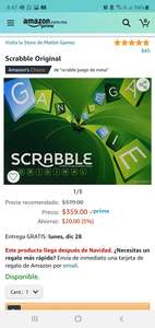 Amazon: Scrabble Clasico