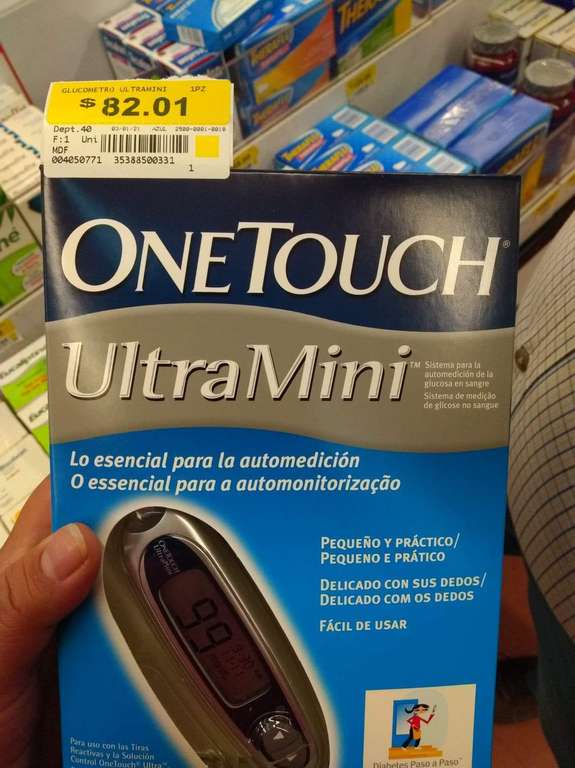 Walmart: Glucómetro One Touch Ultra Mini 82.01 y minipromonovela