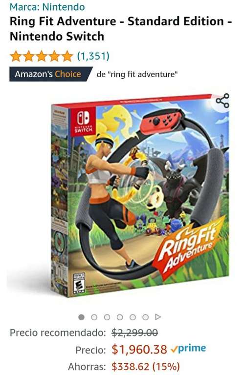 Amazon Ring Fit Adventure