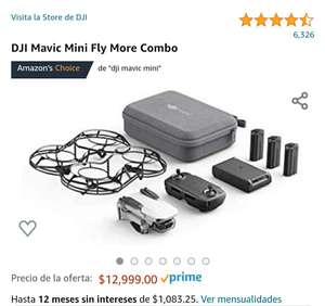 Amazon: DJI Mavic Mini Fly More Combo