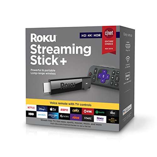 Amazon: Roku Streaming Stick Plus - HD/4K/HDR