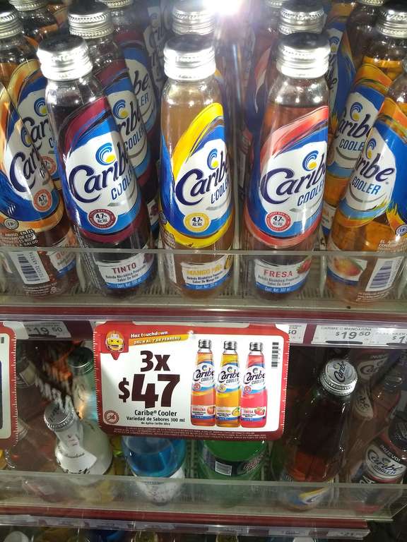 Oxxo: Caribe Cooler 3 X $ 47