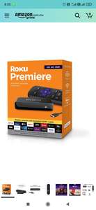 Amazon: Roku Premiere Streaming HD 4K ( Importado )