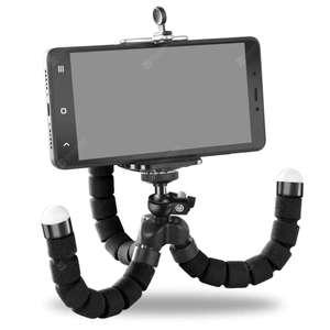Gearbest: Soporte para teléfono OLAF Soporte para trípode de pulpo flexible Selfie Soporte de montaje de diseño de monopie para teléfono
