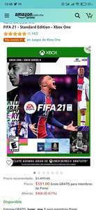 Amazon: Fifa 21 - Standard Edition - Xbox One