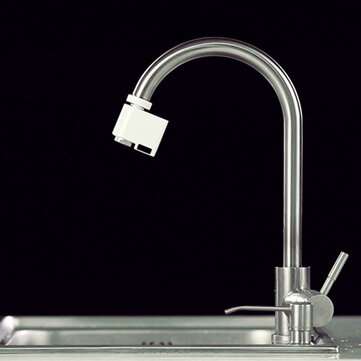 Banggood Adaptador de llave sin contacto, sensor infrarrojo automático de cocina baño fregadero de ahorro de agua sensor de movimiento