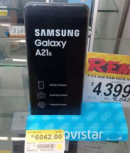 Samsung A21s bodega Aurrerá