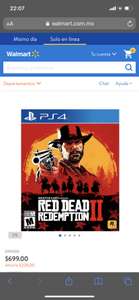 Walmart: Red dead redemption 2 PS4 Físico