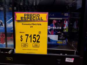 Chedraui: Consola PS4 FIFA 21