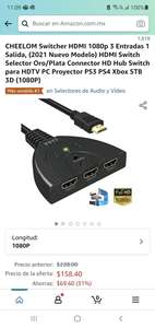 Amazon: Switch de HDMI (1080)