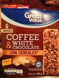 Walmart Aguascalientes: Barras de cereal varios sabores
