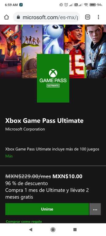 Xbox : 3 meses de Game Pass Ultimate por sólo $10